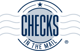 Checks in the Mail Mark logo - Rakuten coupons and Cash Back
