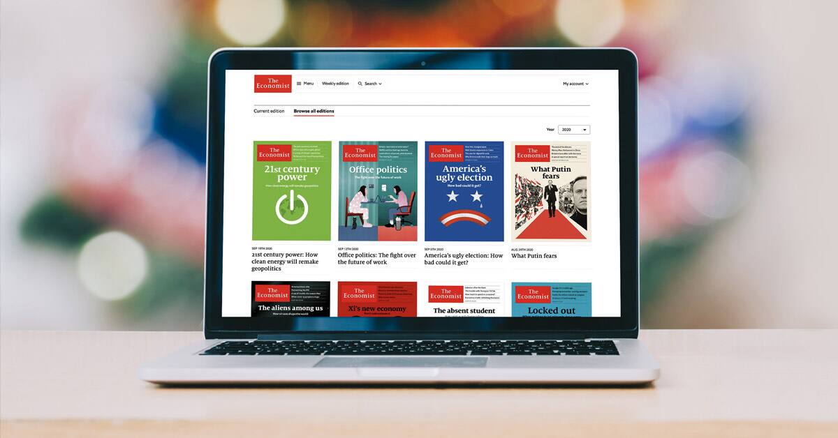 The Economist - Rakuten coupons and Cash Back
